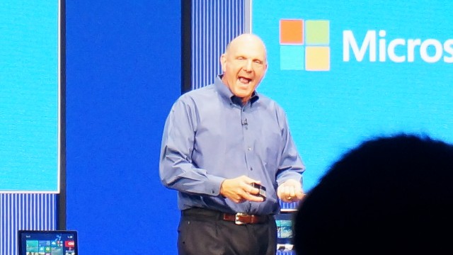 Steve Ballmer, na Build 2013.