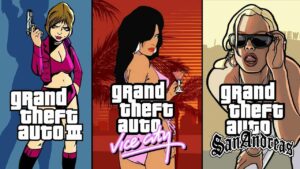 GTA 3, Vice City e San Andreas