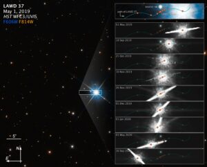 Efeito astrométrico previsto por Albert Einstein é observado em estrela morta