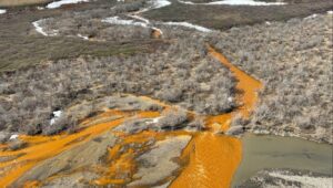 Rios alaranjados nos EUA são resposta da crise climática global